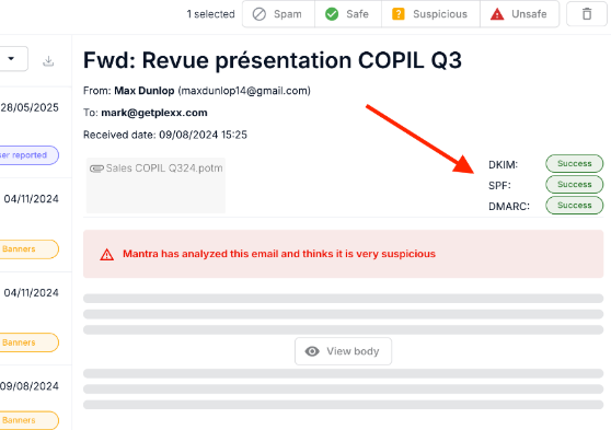 A screenshot of a email

AI-generated content may be incorrect.