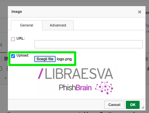 PhishBrain image upload option